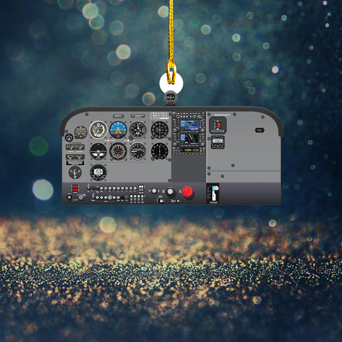 Cessna 172 Cockpit Ornament