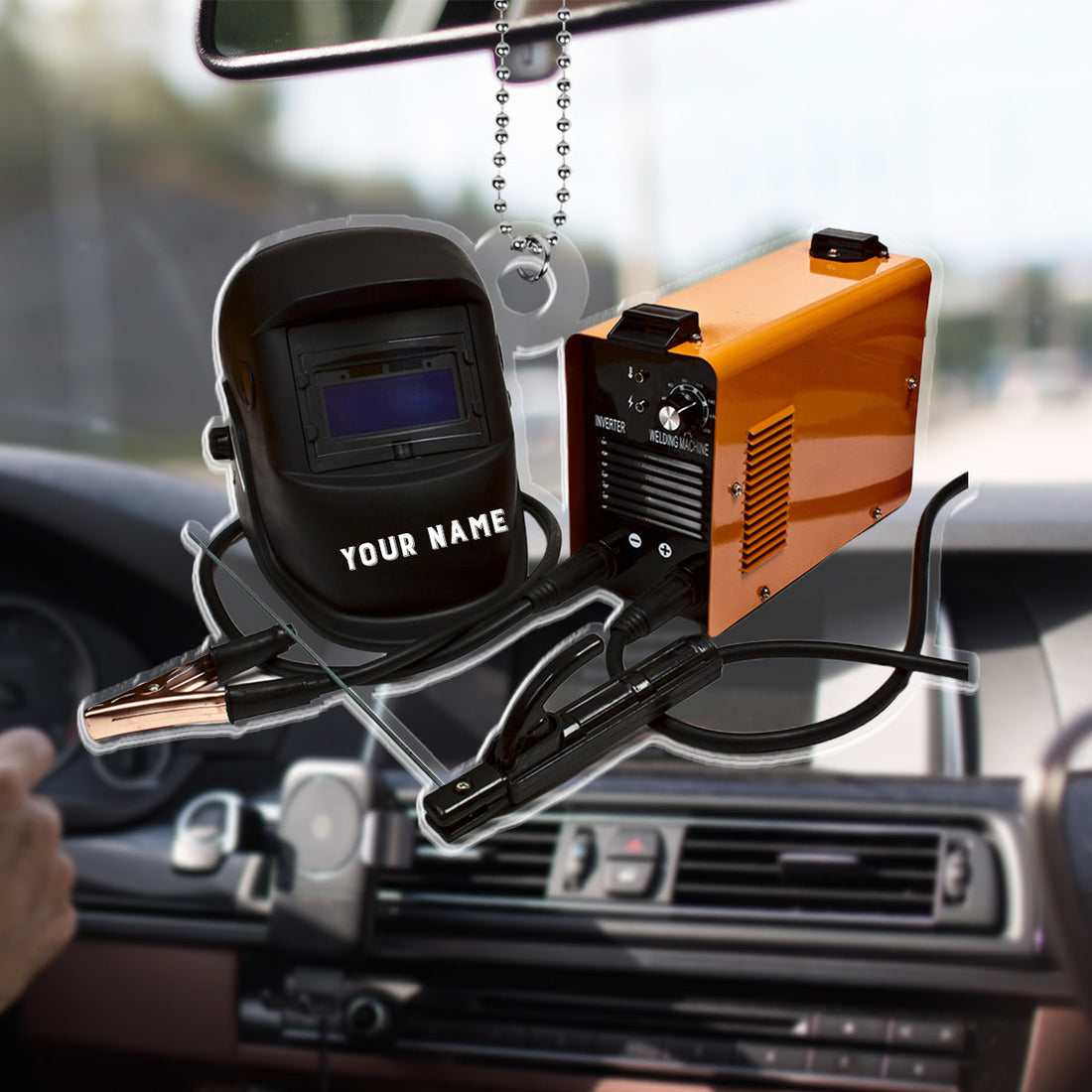 Welder Personalized Ornament