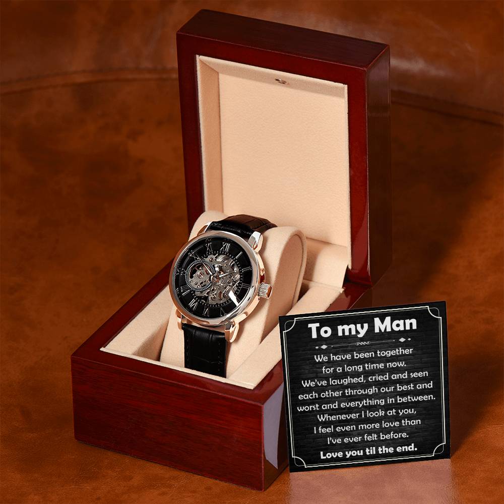 Boyfriend-Been Together Openwork Watch