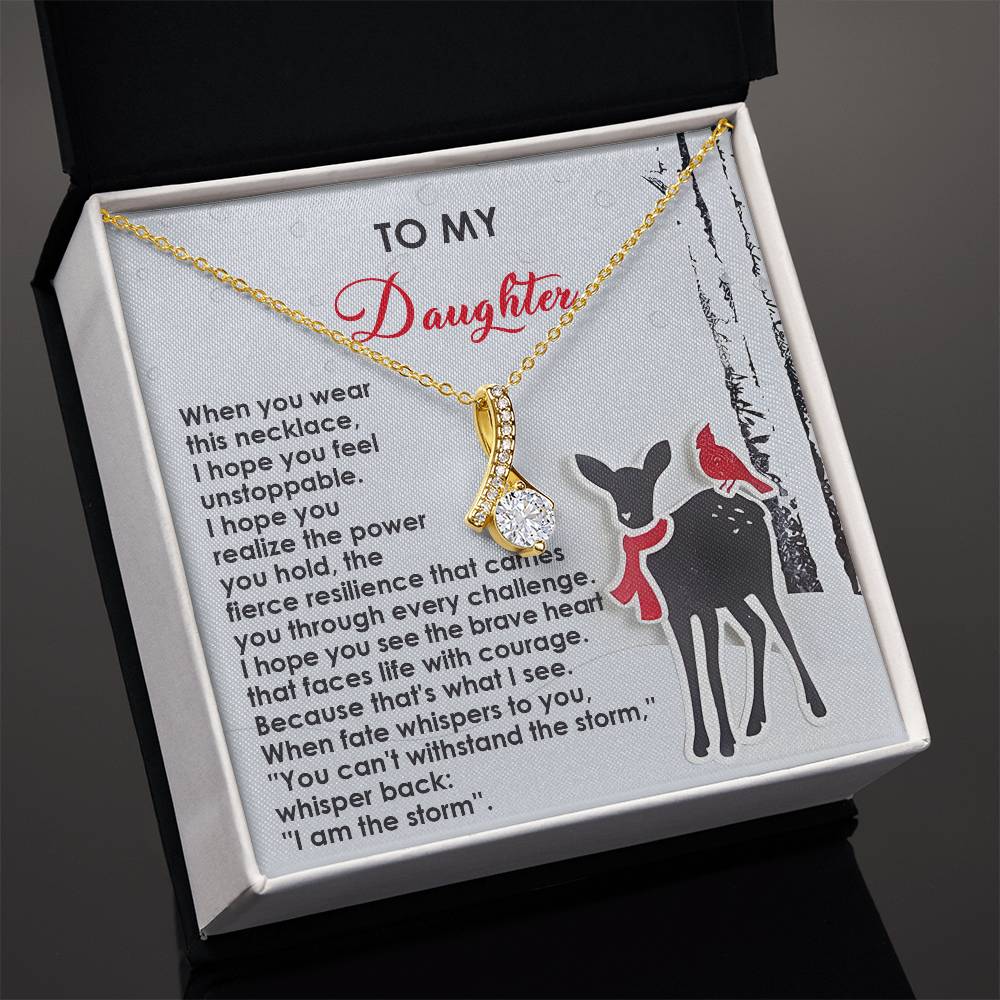 Daughter - Every Challenge Alluring Beauty Necklace