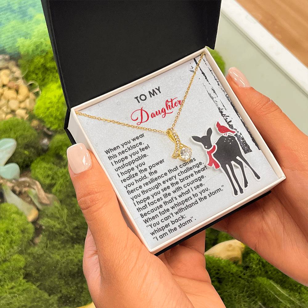 Daughter - Every Challenge Alluring Beauty Necklace