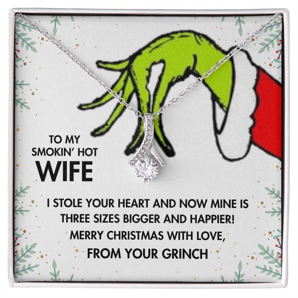 My Smokin' Hot Wife - I Stole Your Heart - Alluring Beauty Necklace