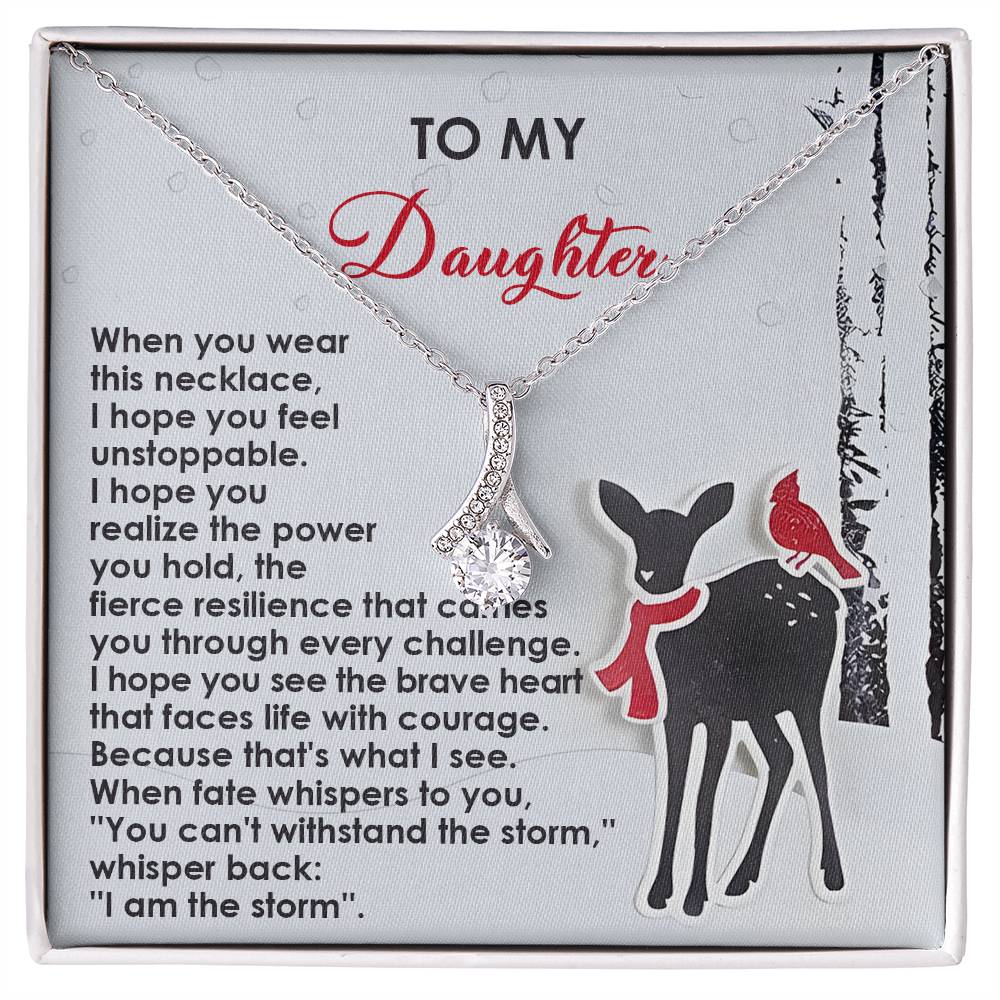 Daughter - Every Challenge Alluring Beauty Necklace