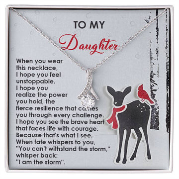 Daughter - Every Challenge Alluring Beauty Necklace