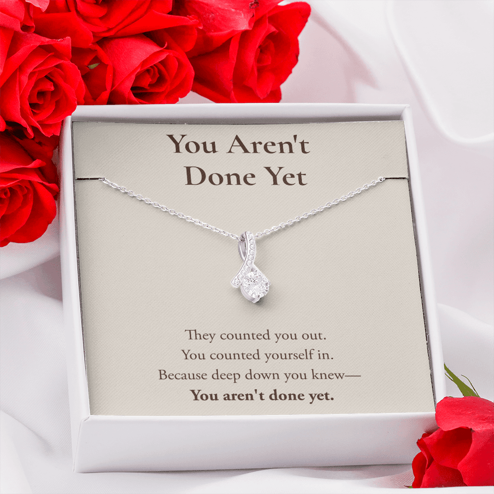 You Aren't Done Yet Alluring Beauty Necklace