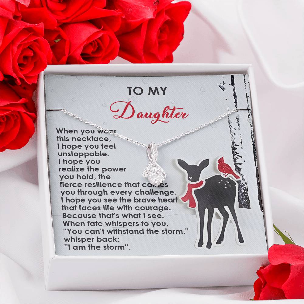 Daughter - Every Challenge Alluring Beauty Necklace