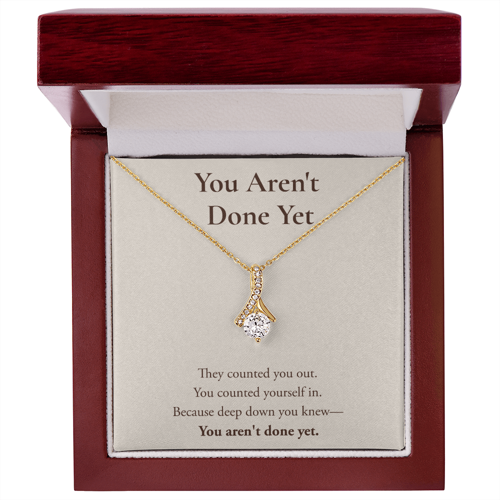 You Aren't Done Yet Alluring Beauty Necklace