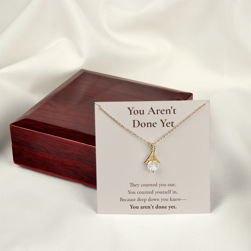 You Aren't Done Yet Alluring Beauty Necklace