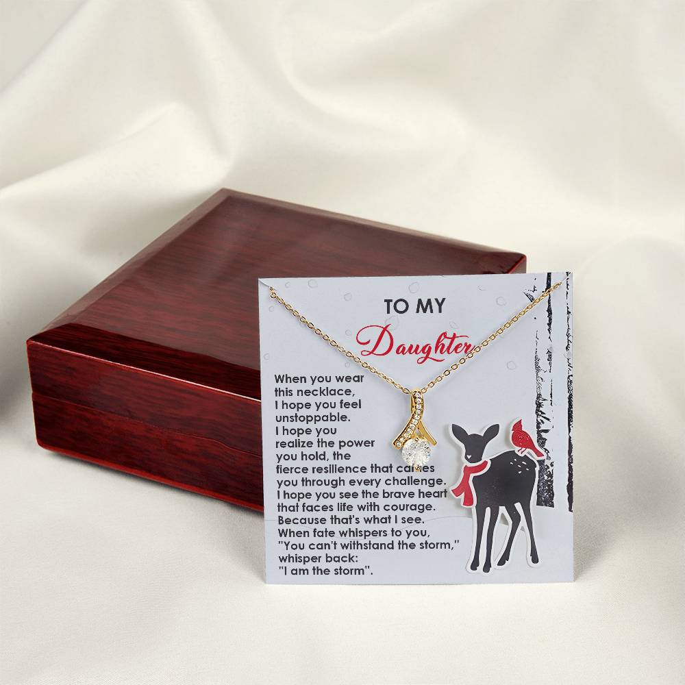 Daughter - Every Challenge Alluring Beauty Necklace