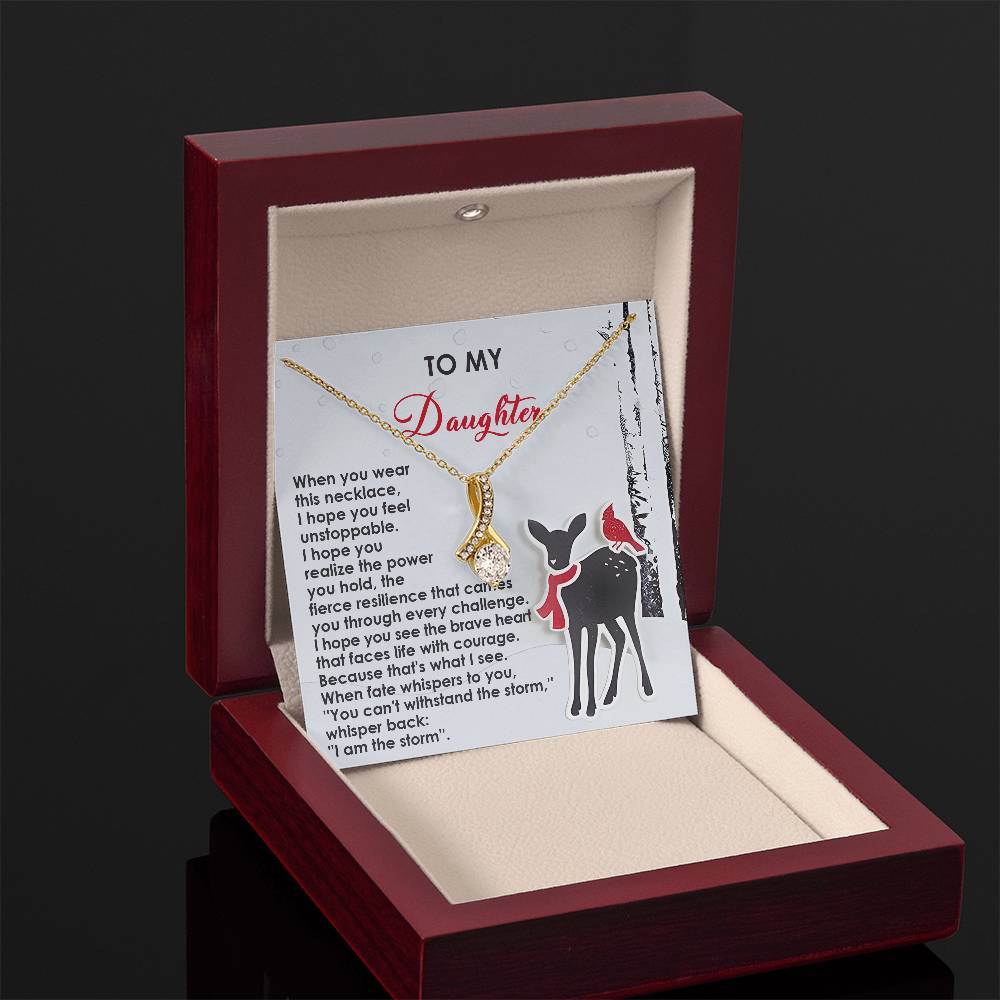 Daughter - Every Challenge Alluring Beauty Necklace