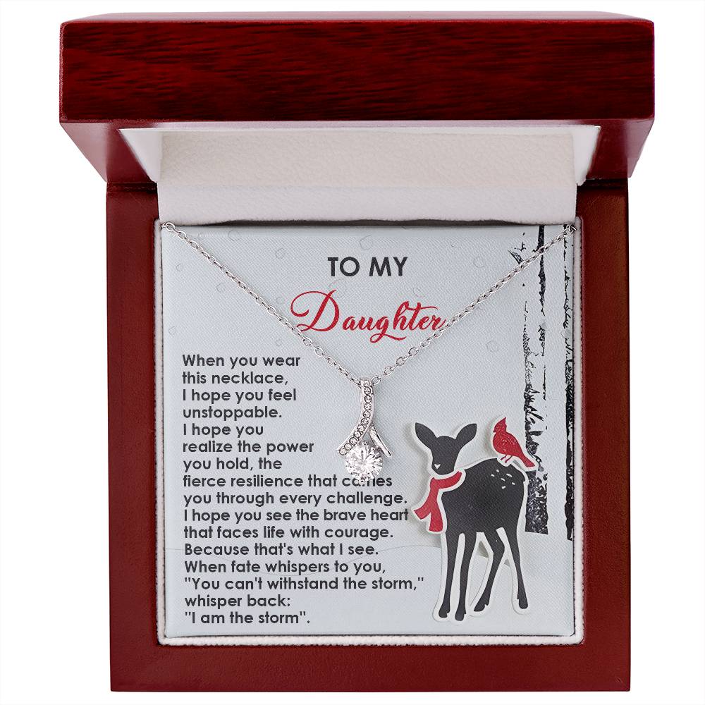 Daughter - Every Challenge Alluring Beauty Necklace