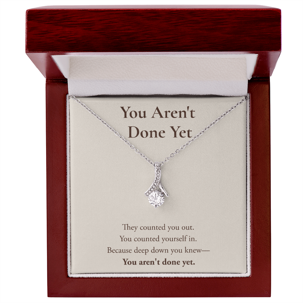 You Aren't Done Yet Alluring Beauty Necklace