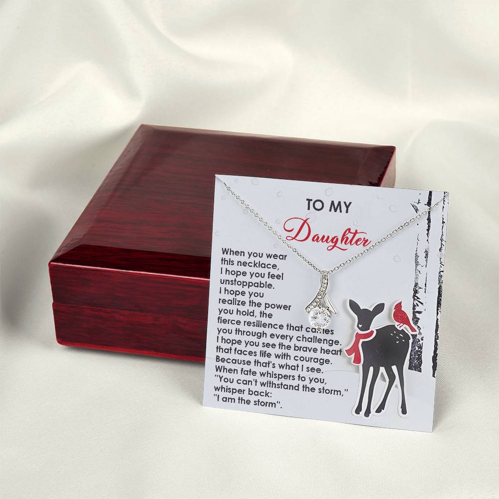 Daughter - Every Challenge Alluring Beauty Necklace