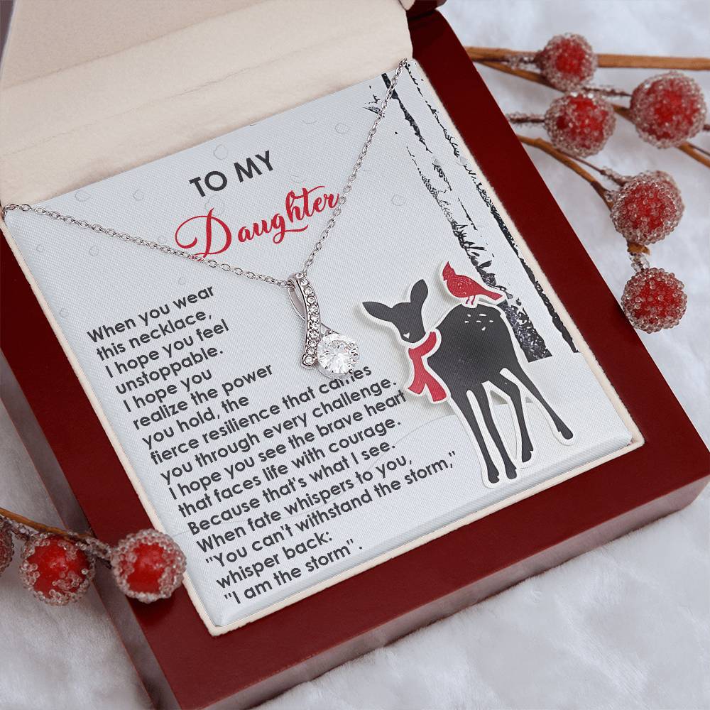 Daughter - Every Challenge Alluring Beauty Necklace