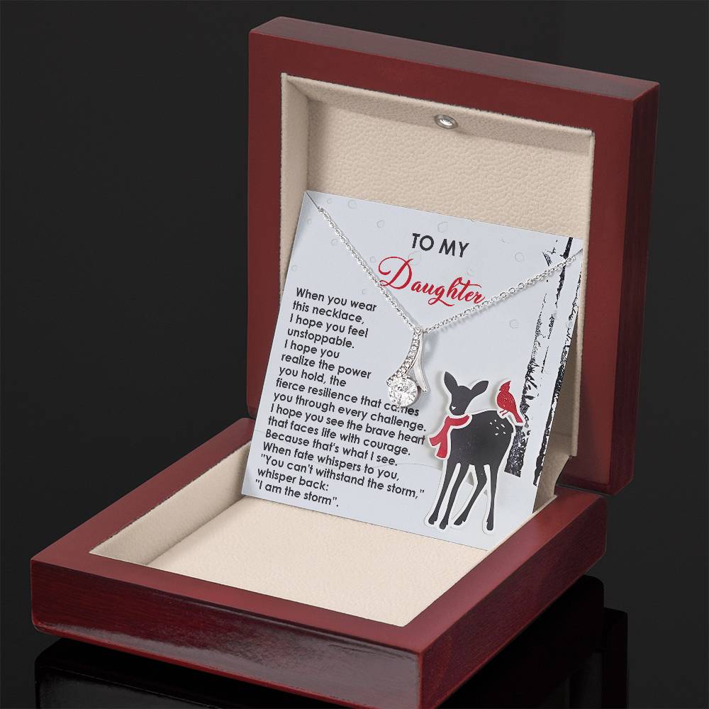 Daughter - Every Challenge Alluring Beauty Necklace