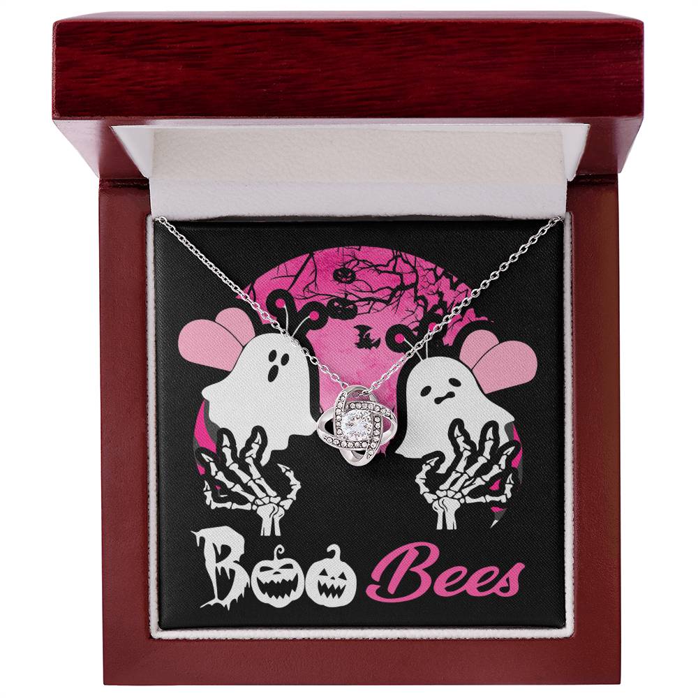 Wife - Boo Bees Love Knot Necklace