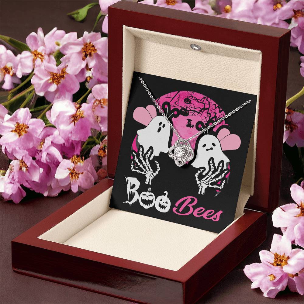 Wife - Boo Bees Love Knot Necklace