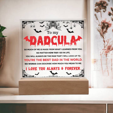 Dad - Dadcula Acrylic Square Plaque