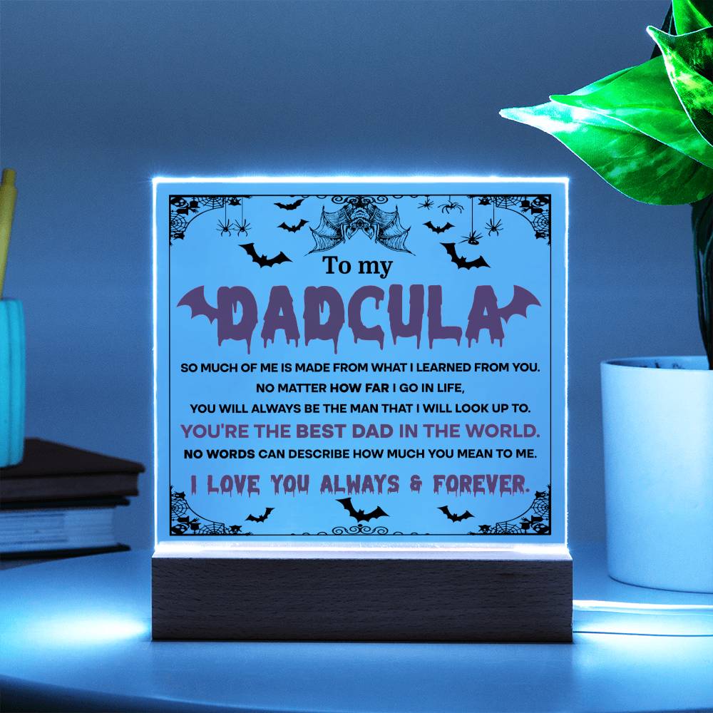Dad - Dadcula Acrylic Square Plaque