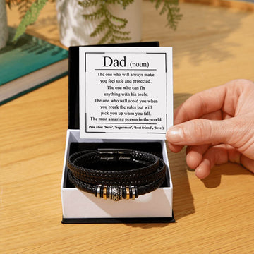 Dad-Love You Forever Bracelet