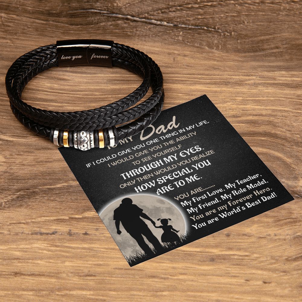 Dad-My Forever Hero Bracelet