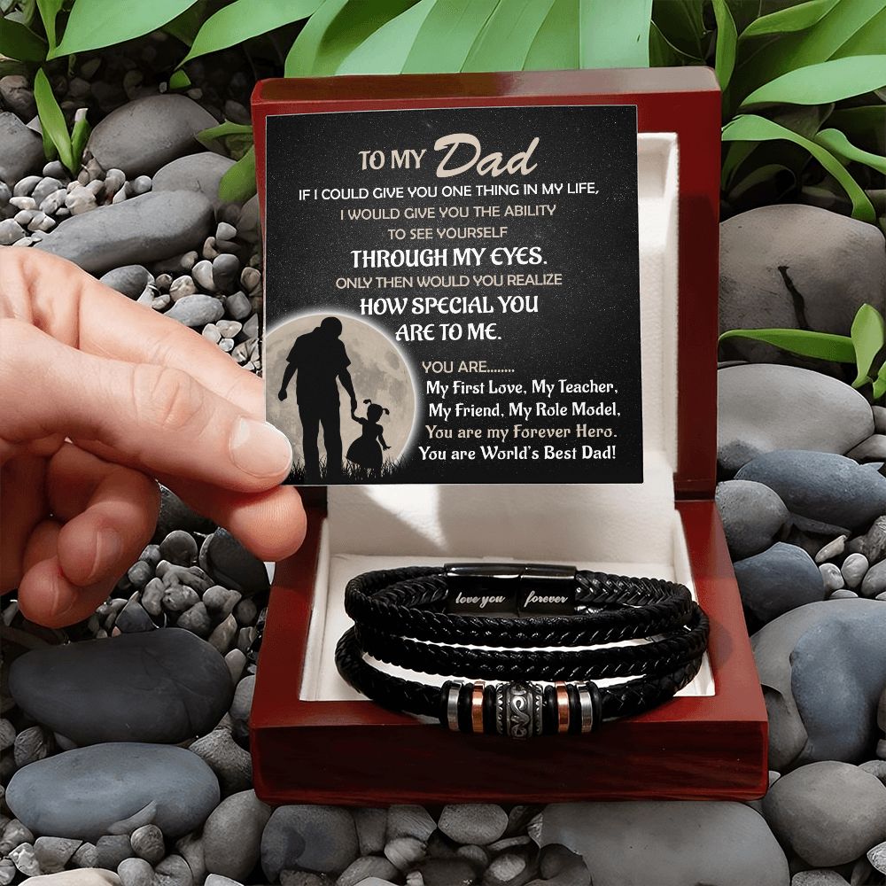 Dad-My Forever Hero Bracelet