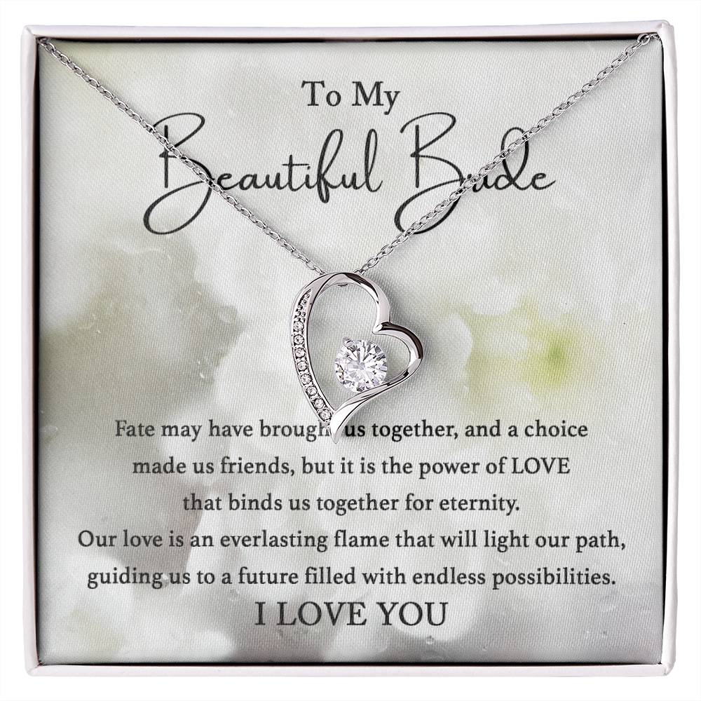 Bride-Fate Forever Love Necklace